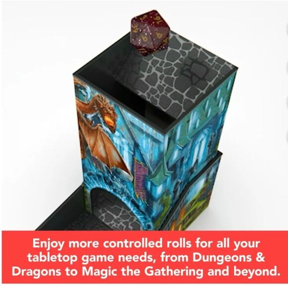 Spin Master Campaign Dice Tower Dice Included Compatible With Dungeons & Dragons - Picture 6 of 6